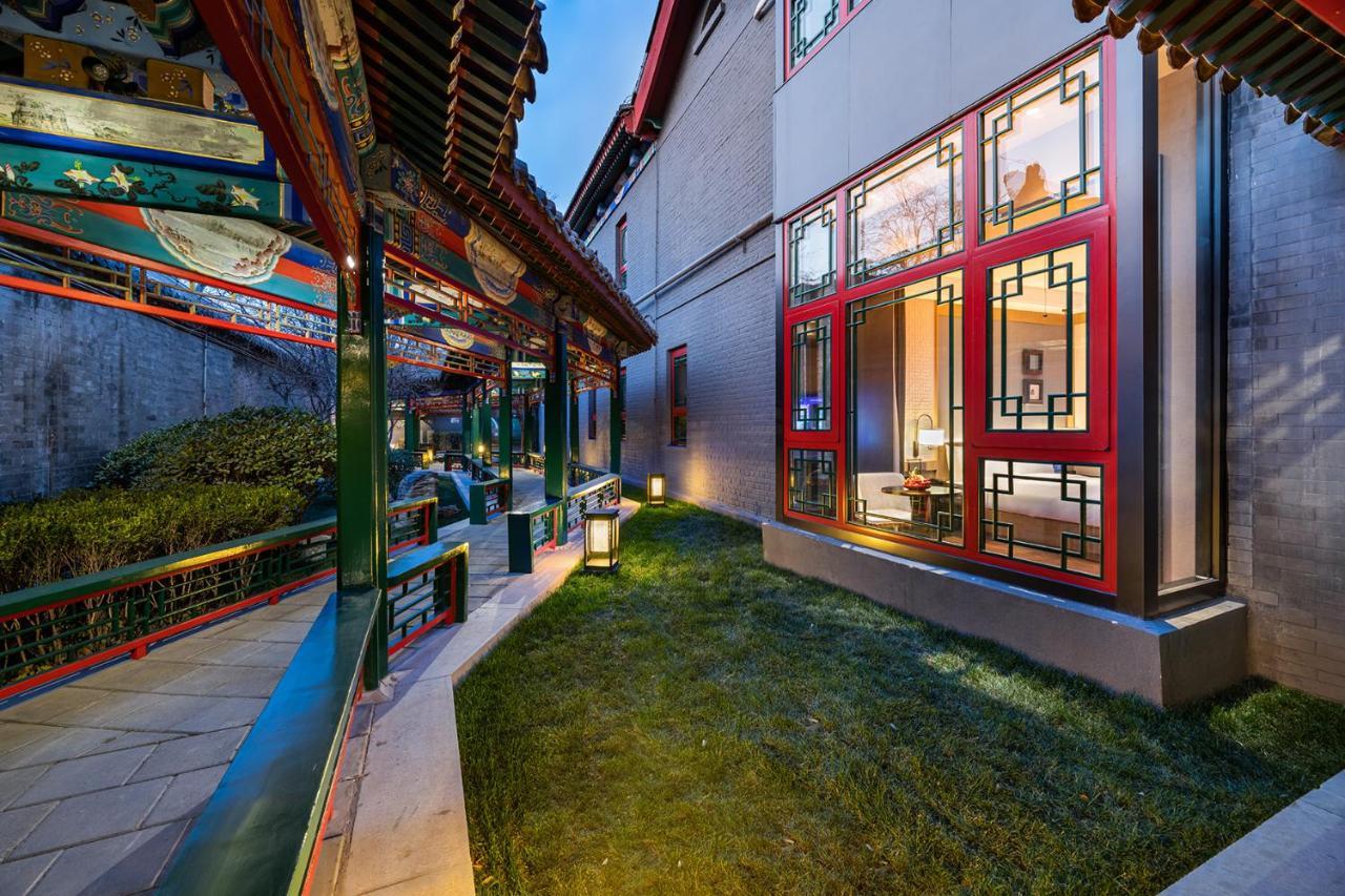 Manxin Mansion Drum Tower Courtyard Peking  Buitenkant foto