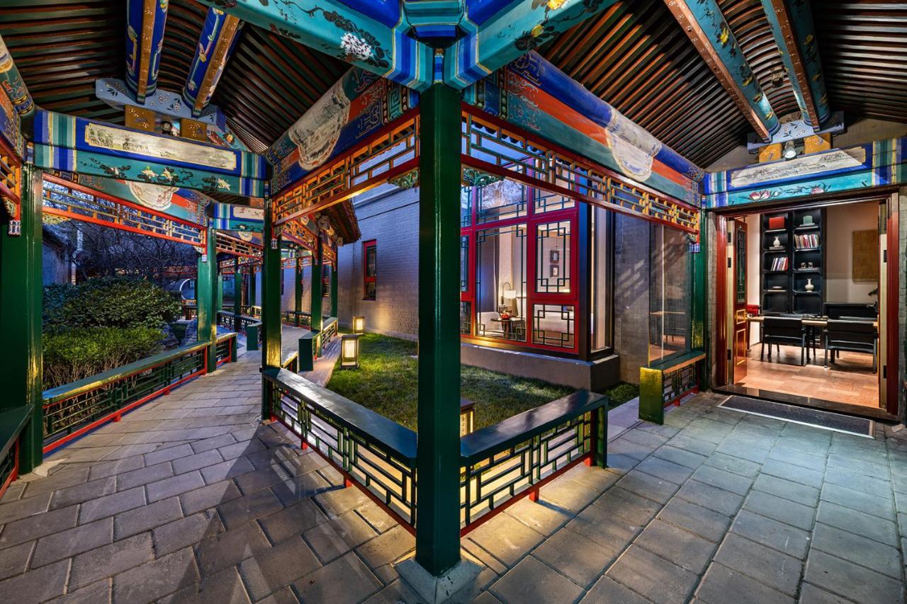 Manxin Mansion Drum Tower Courtyard Peking  Buitenkant foto