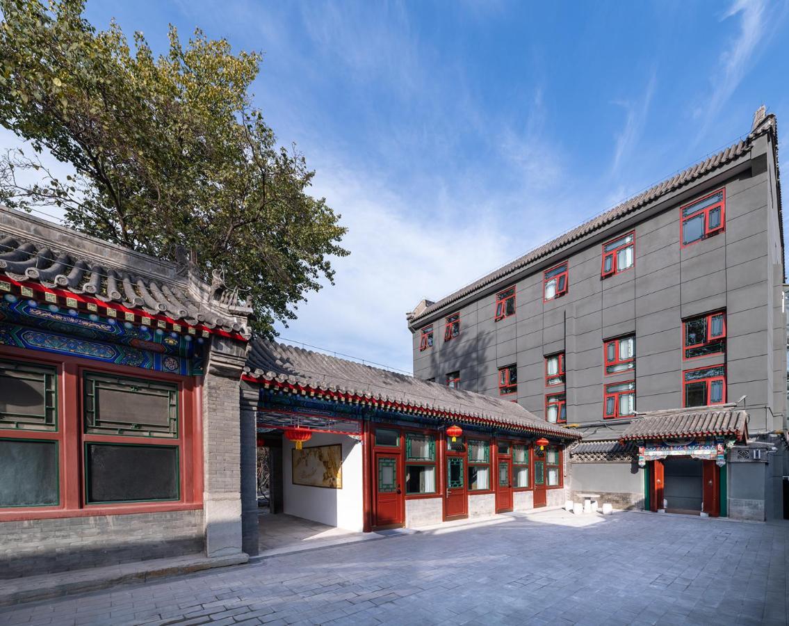 Manxin Mansion Drum Tower Courtyard Peking  Buitenkant foto